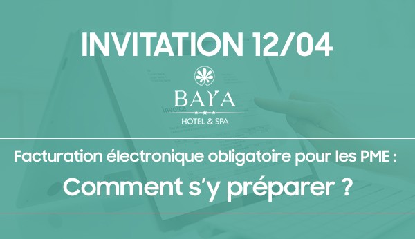 Invitation Baya Hôtel OpenBee