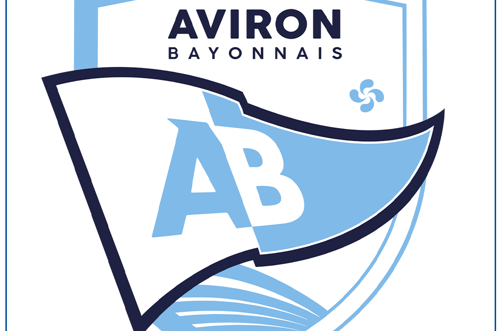 Logo de l'Aviron Bayonnais Rugby PRO sponsorisé par Actuelburo