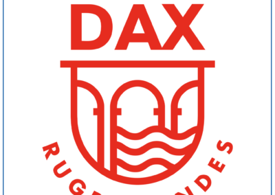 Logo de l'USDAX Rugby PRO sponsorisé par Actuelburo